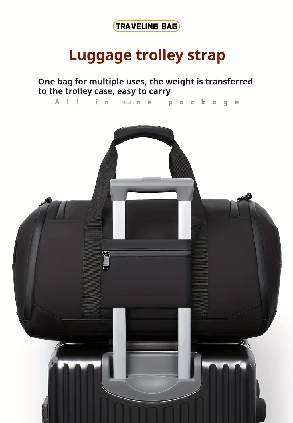 Sac Polochon Voyage & Sport Oxford