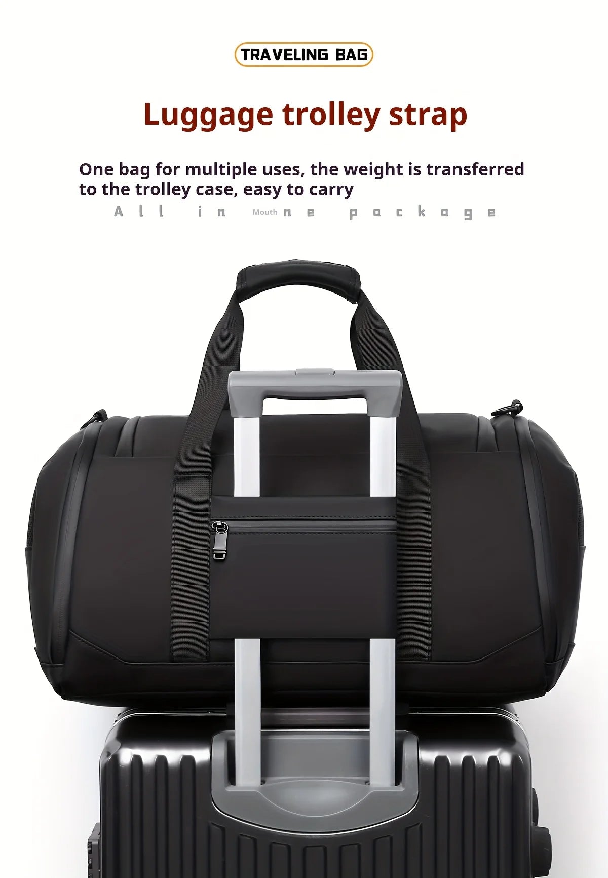 Sac Polochon Voyage & Sport Oxford