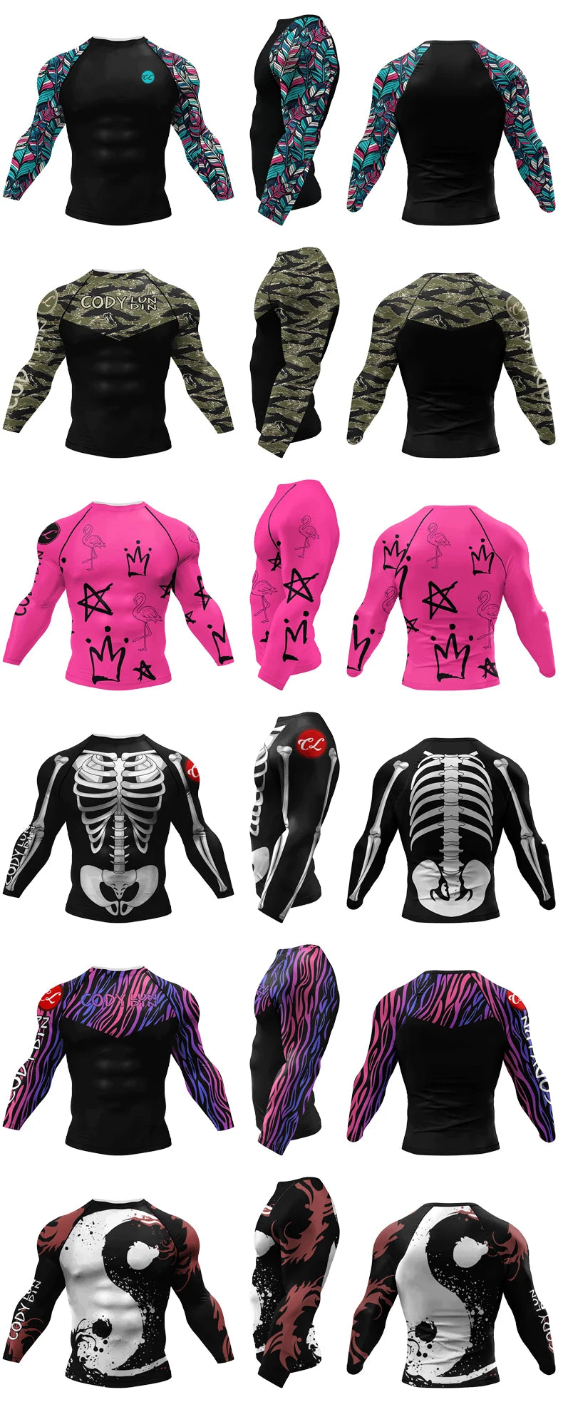 Rashguard de Compression Cody Lundin