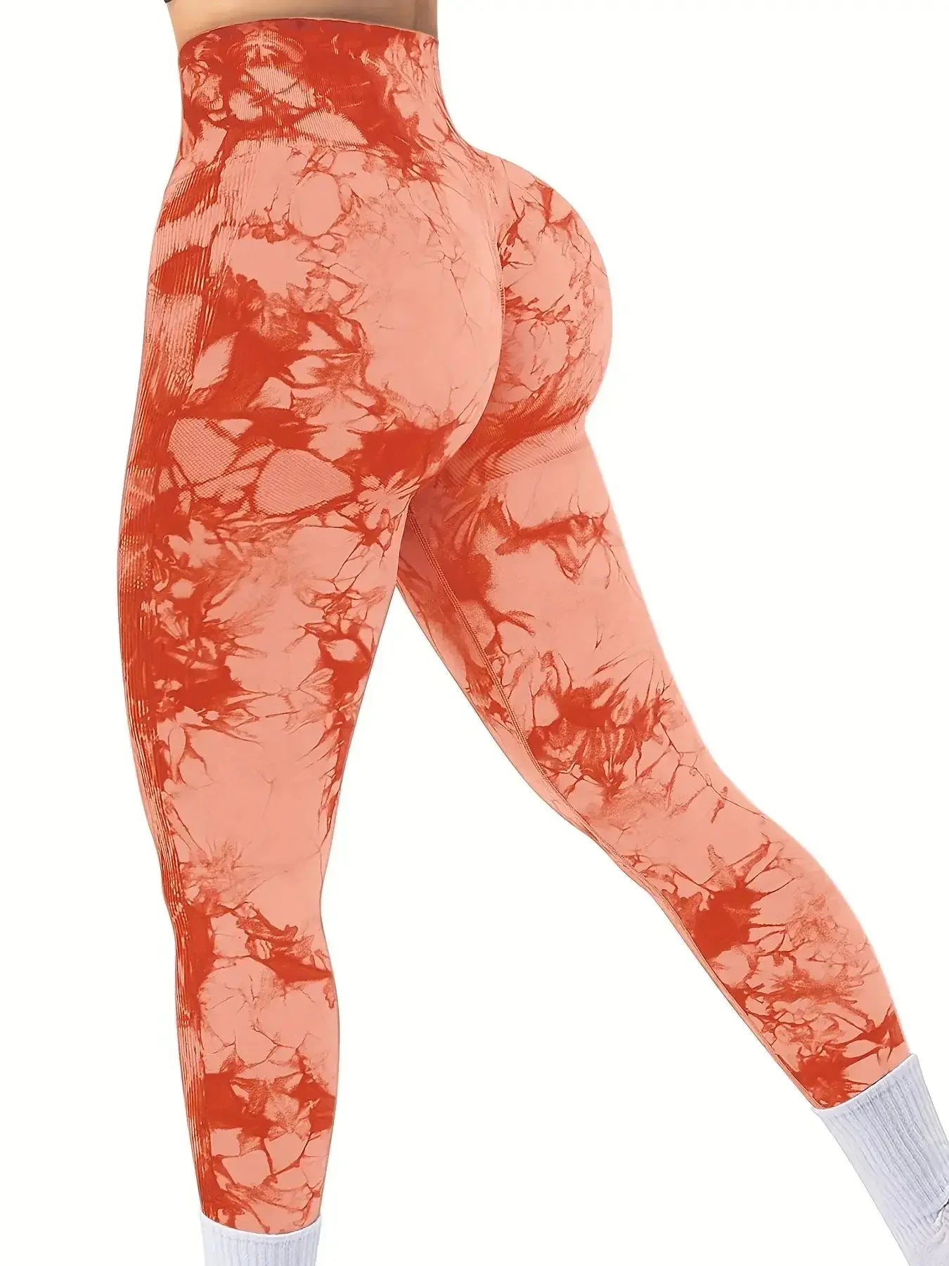 Legging de Yoga Tie-Dye Sans Couture