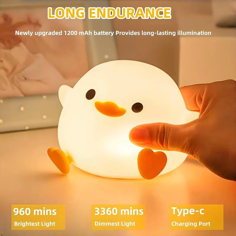 Veilleuse Canard DoDo en Silicone