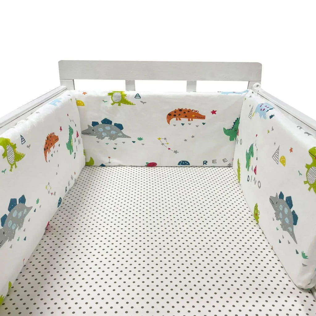 Tour de Lit Bébé Nordique 200x30 cm – Protection & Confort