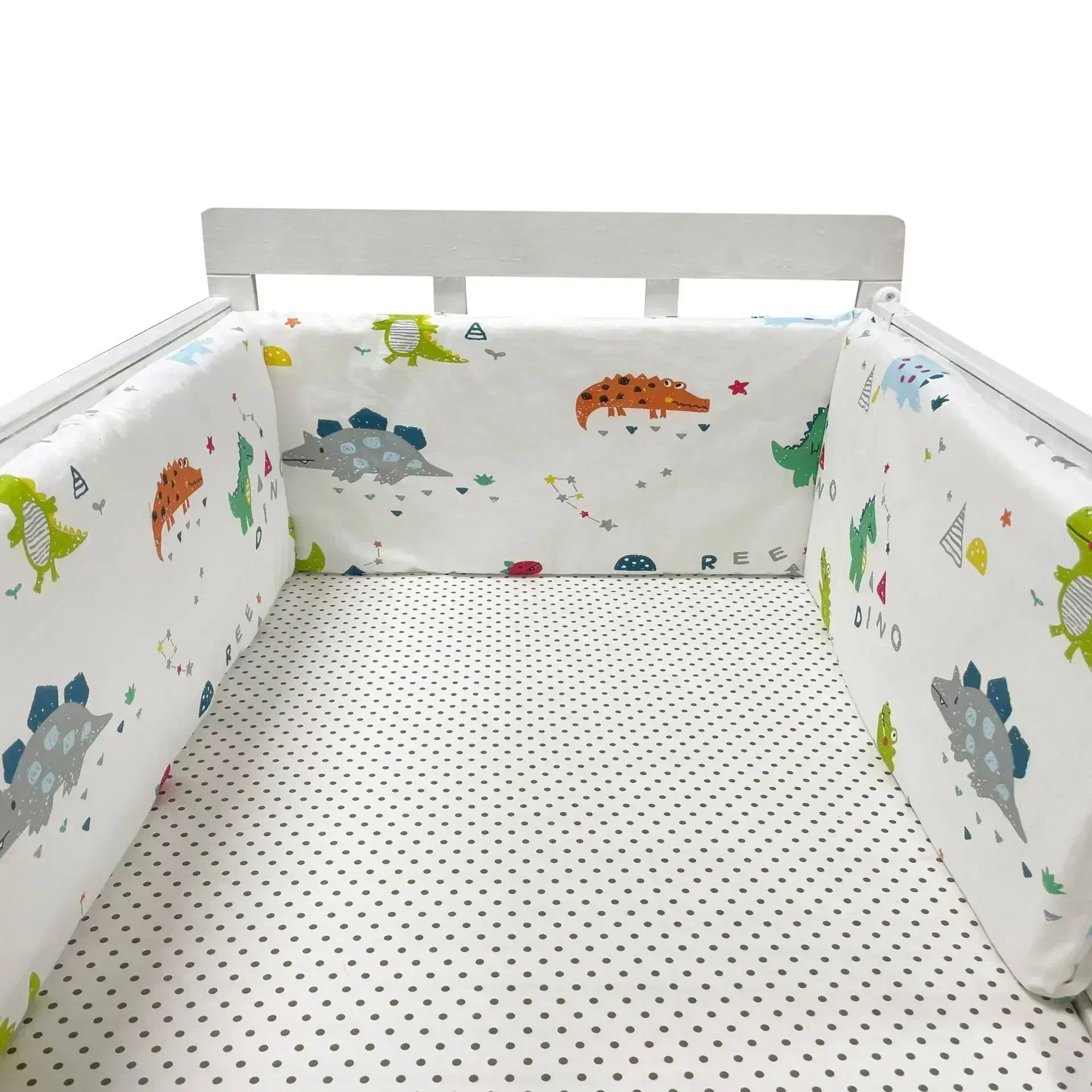 Tour de Lit Bébé Nordique 200x30 cm – Protection & Confort