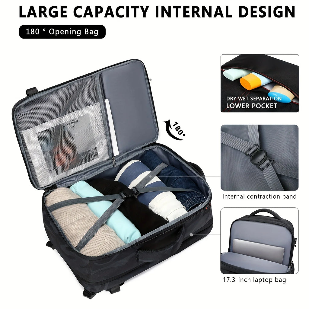 Sac à Dos de Voyage Extensible 40L