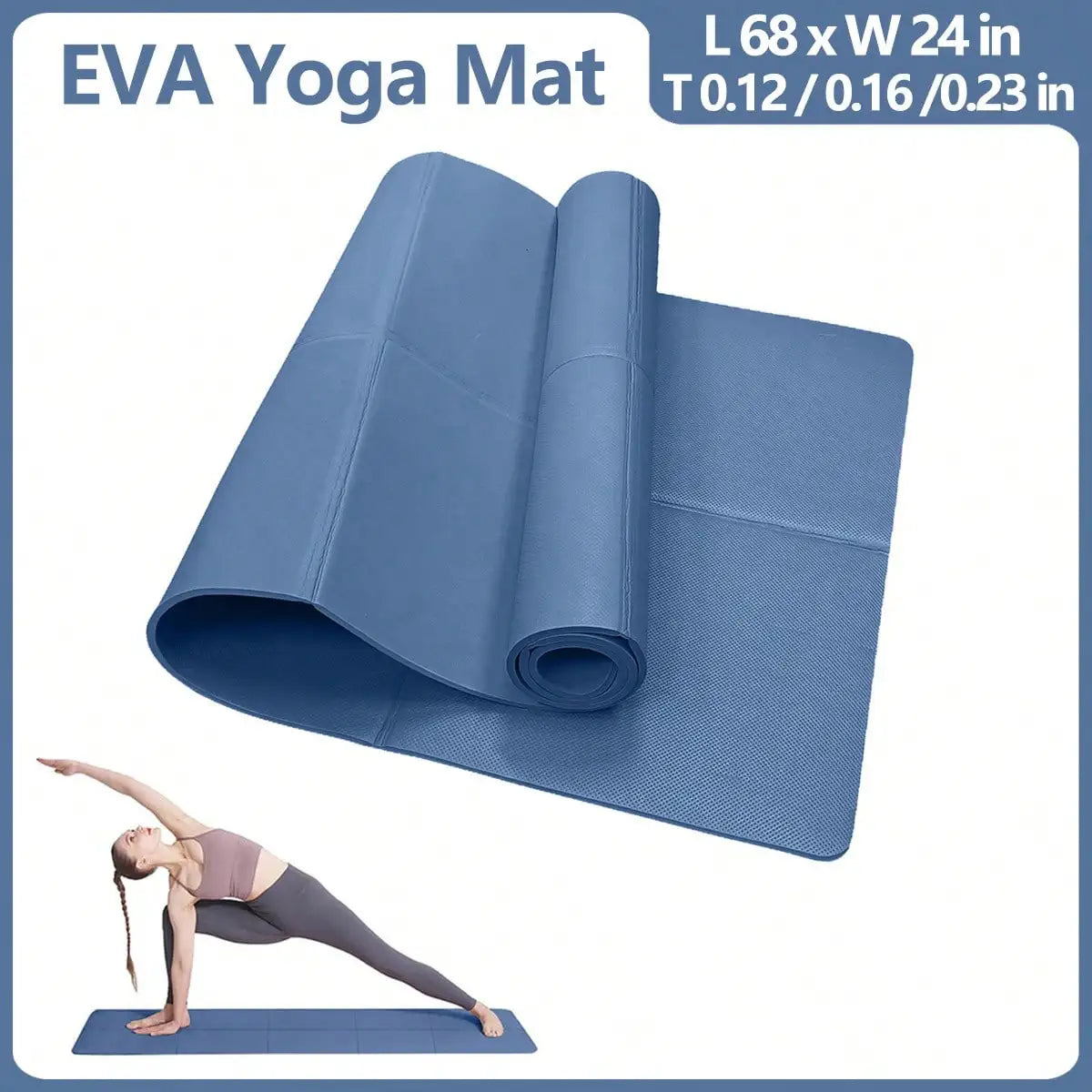 Tapis de Yoga & Pilates 3/4/6mm
