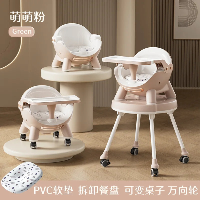 Chaise Haute Bébé Multifonctionnelle