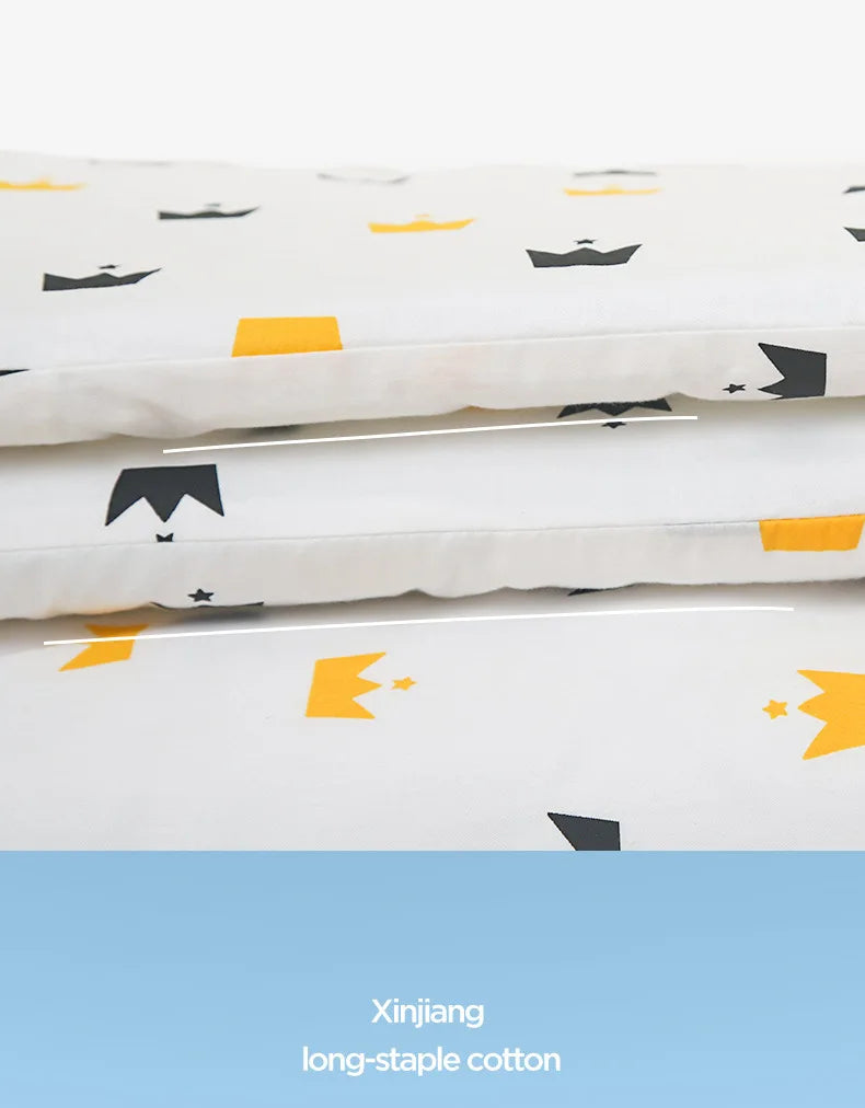 Tour de Lit Bébé Nordique 200x30 cm – Protection & Confort