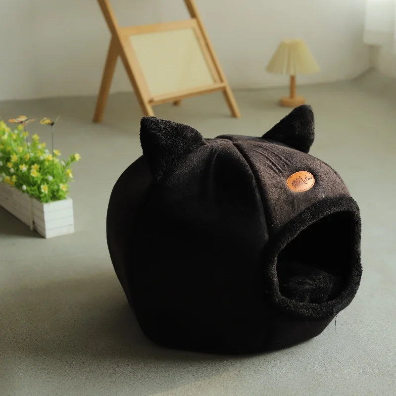 Lit Nid "Sommeil Profond" 2-en-1 pour Chat et Petit Chien