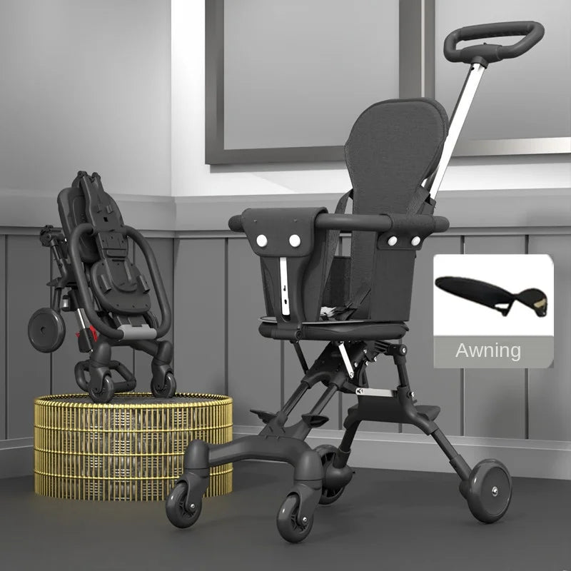 Poussette Bidirectionnelle Légère & Pliable