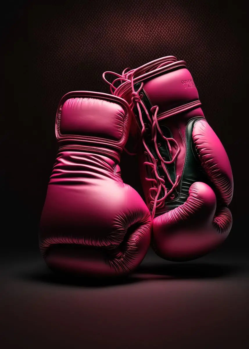 Affiche de Gants de Boxe Classiques