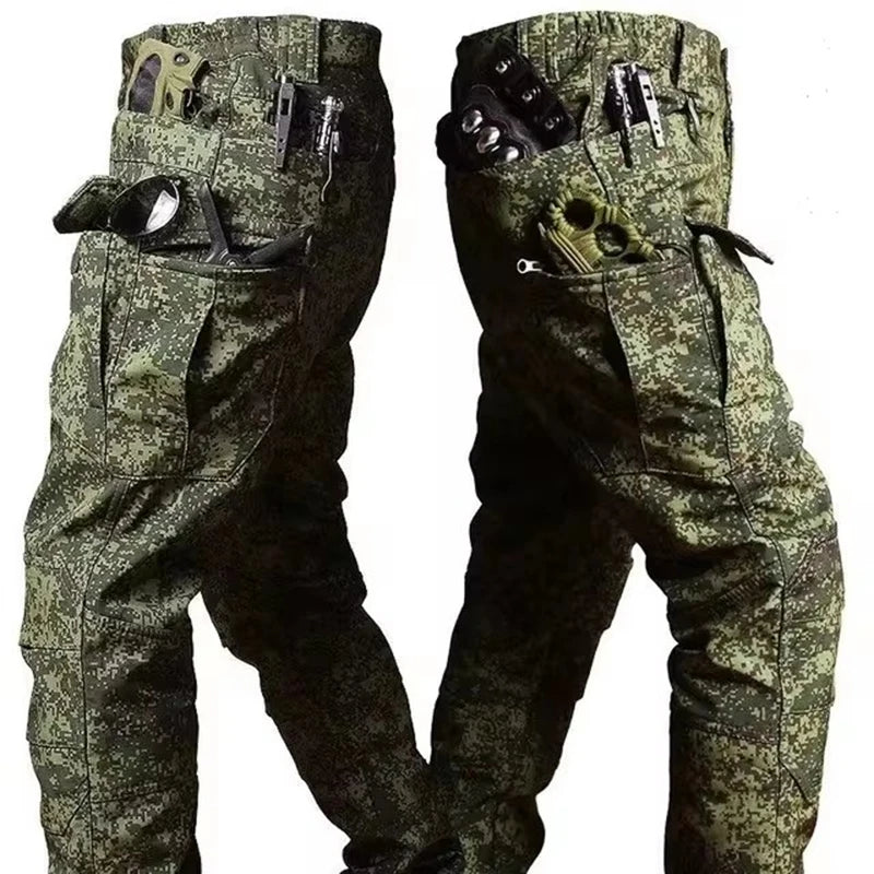 Pantalon d'Hiver Tactique Softshell Homme