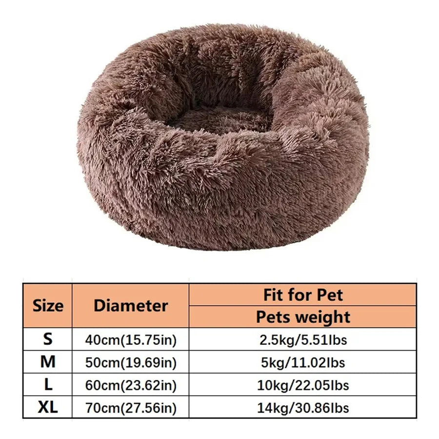 Lit "Beignet" Apaisant pour Chien et Chat