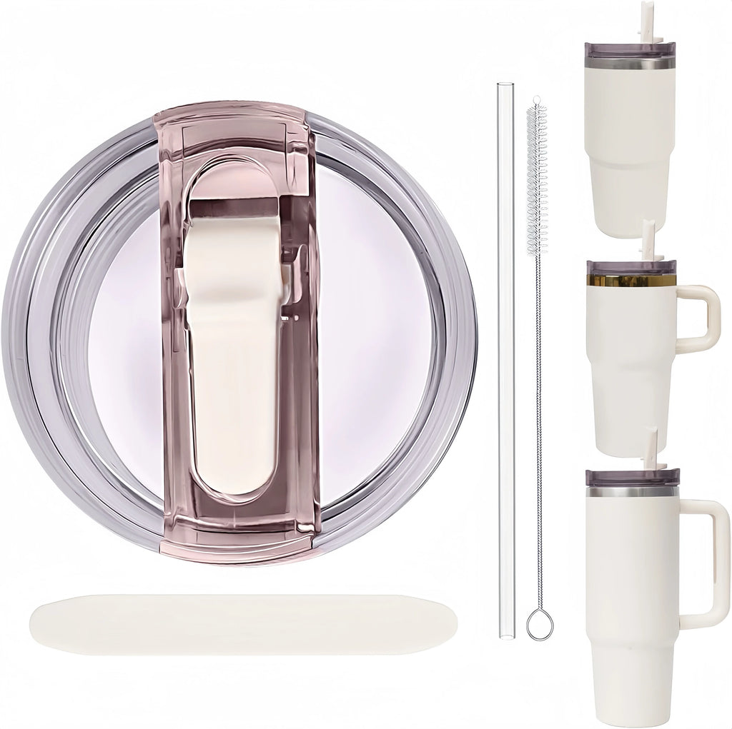 Couvercle de Remplacement Étanche pour Gobelet Isotherme (Compatible Stanley 20oz/30oz)