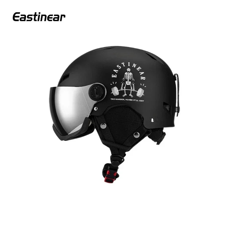 Casque de Ski Horntour avec Lunettes Intégrées