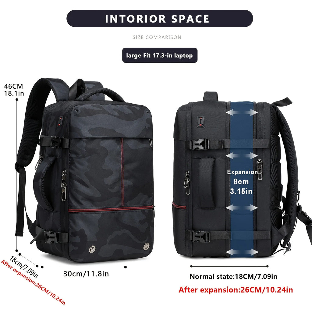 Sac à Dos de Voyage Extensible 40L