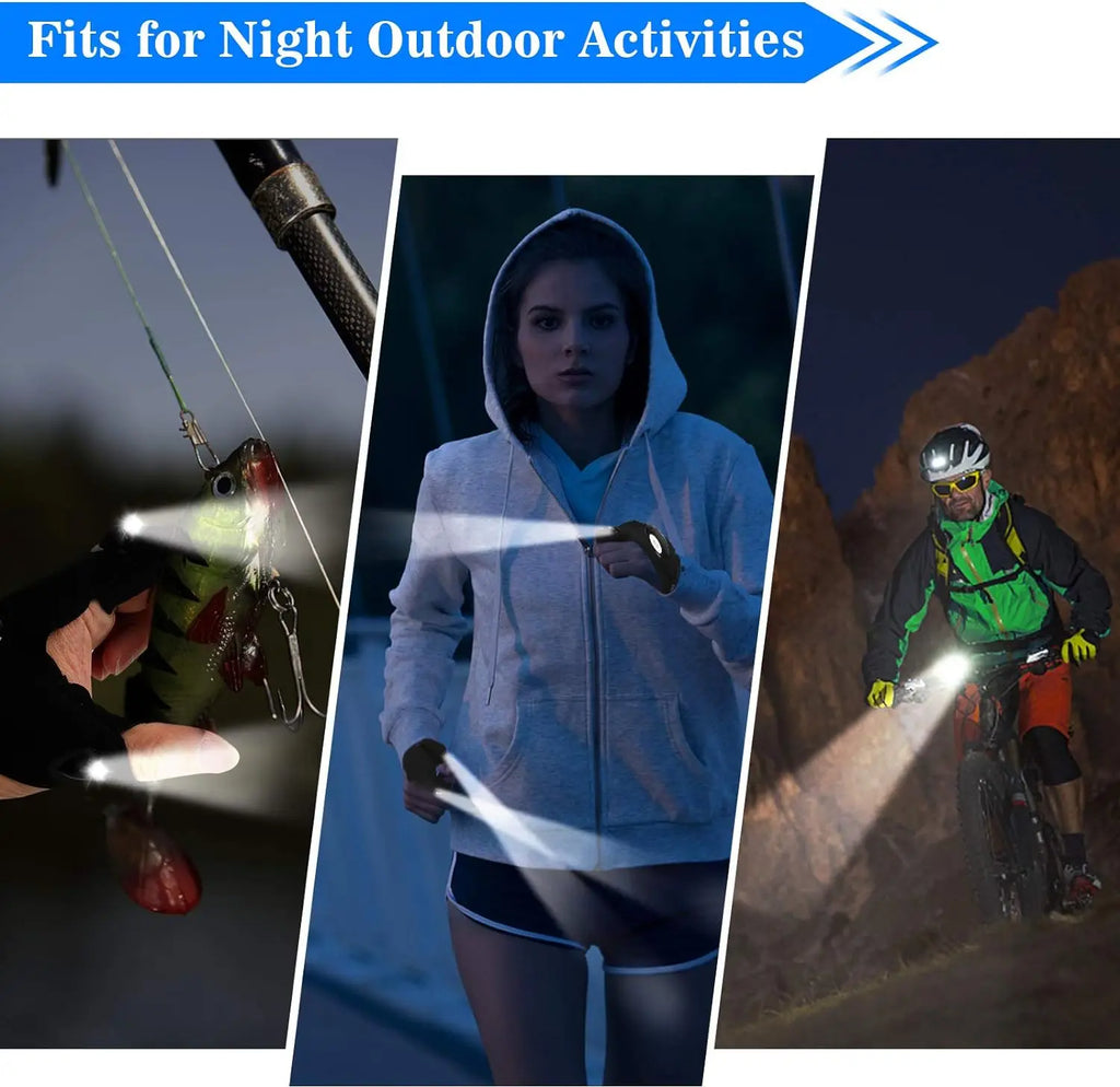 Gants de Nuit avec Lampe LED
