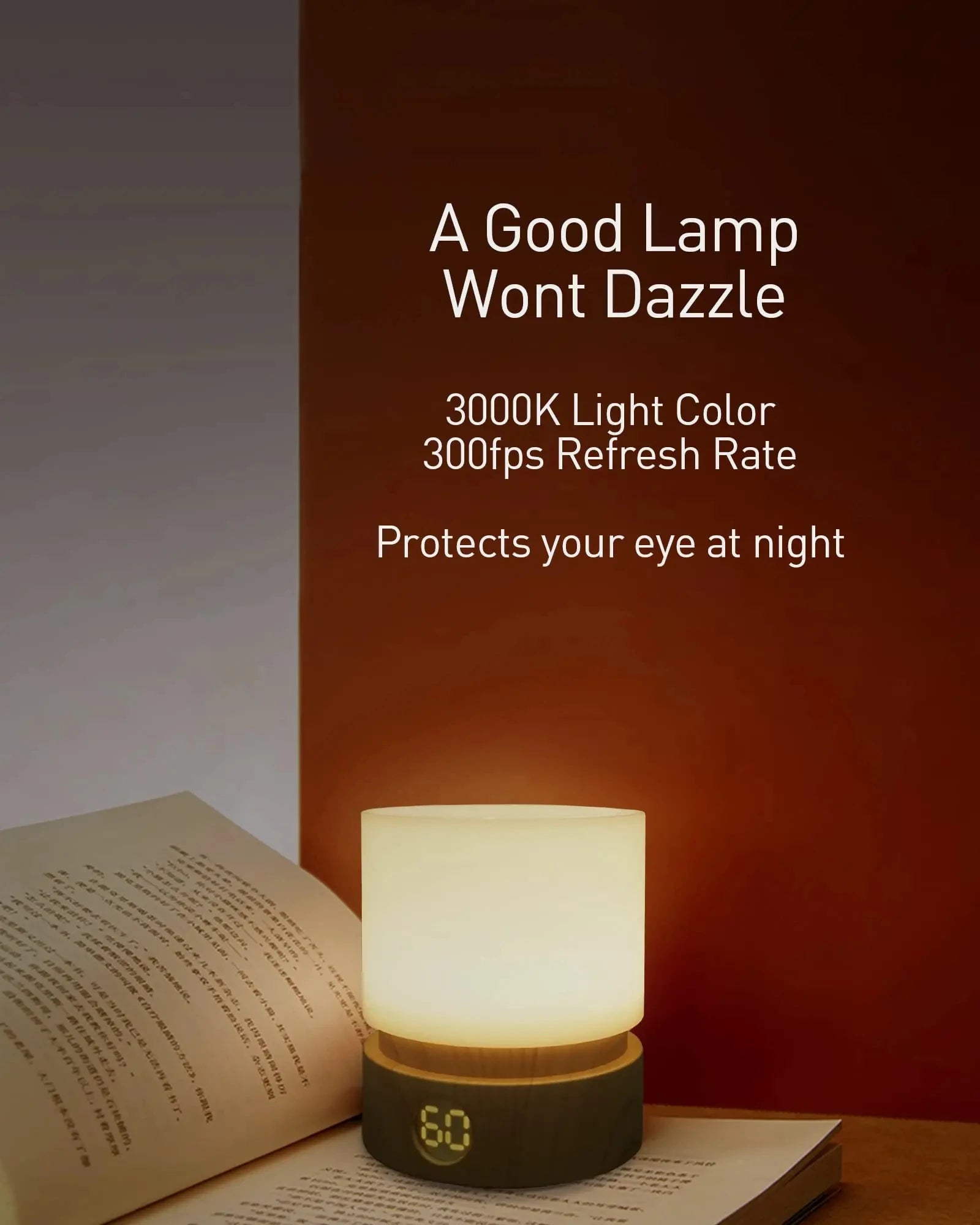 Veilleuse LED Rechargeable avec Minuterie