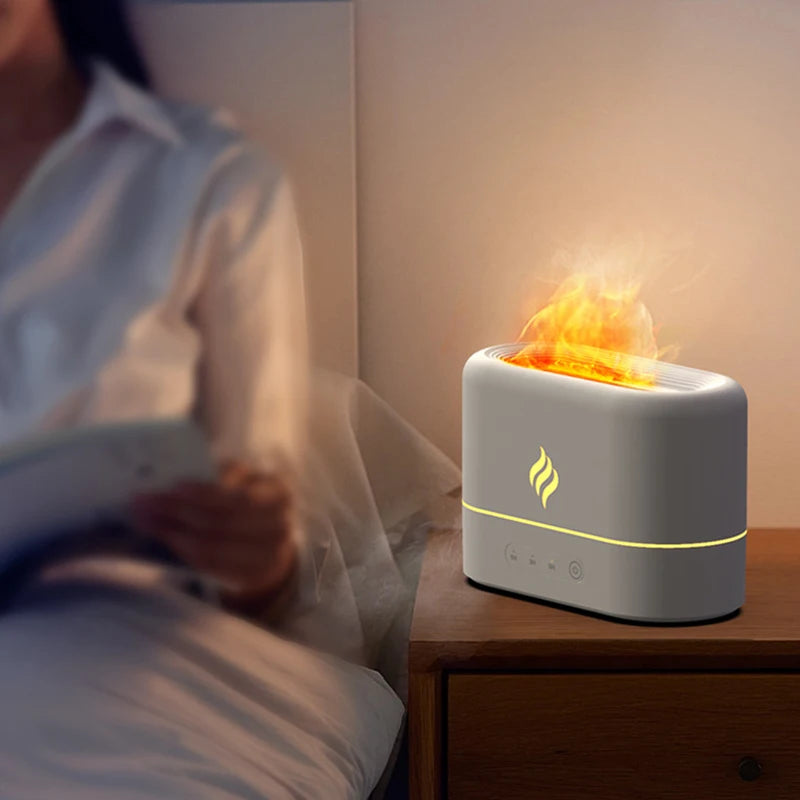 Humidificateur d’Air à Effet Flamme Réaliste