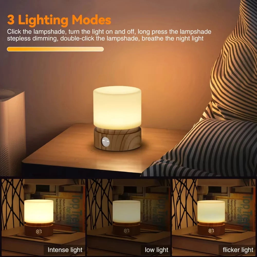 Veilleuse LED Rechargeable avec Minuterie