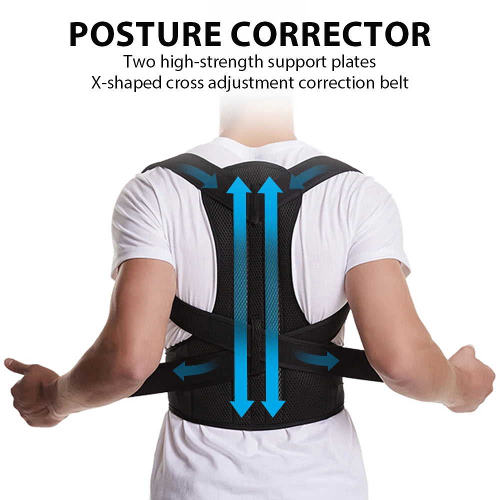 Attelle Dorsale et Ceinture Lombaire Réglable