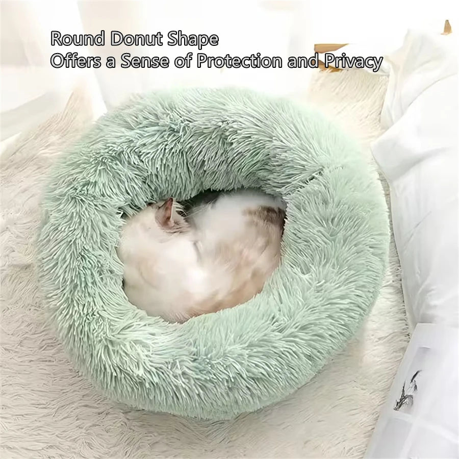Lit "Beignet" Apaisant pour Chien et Chat