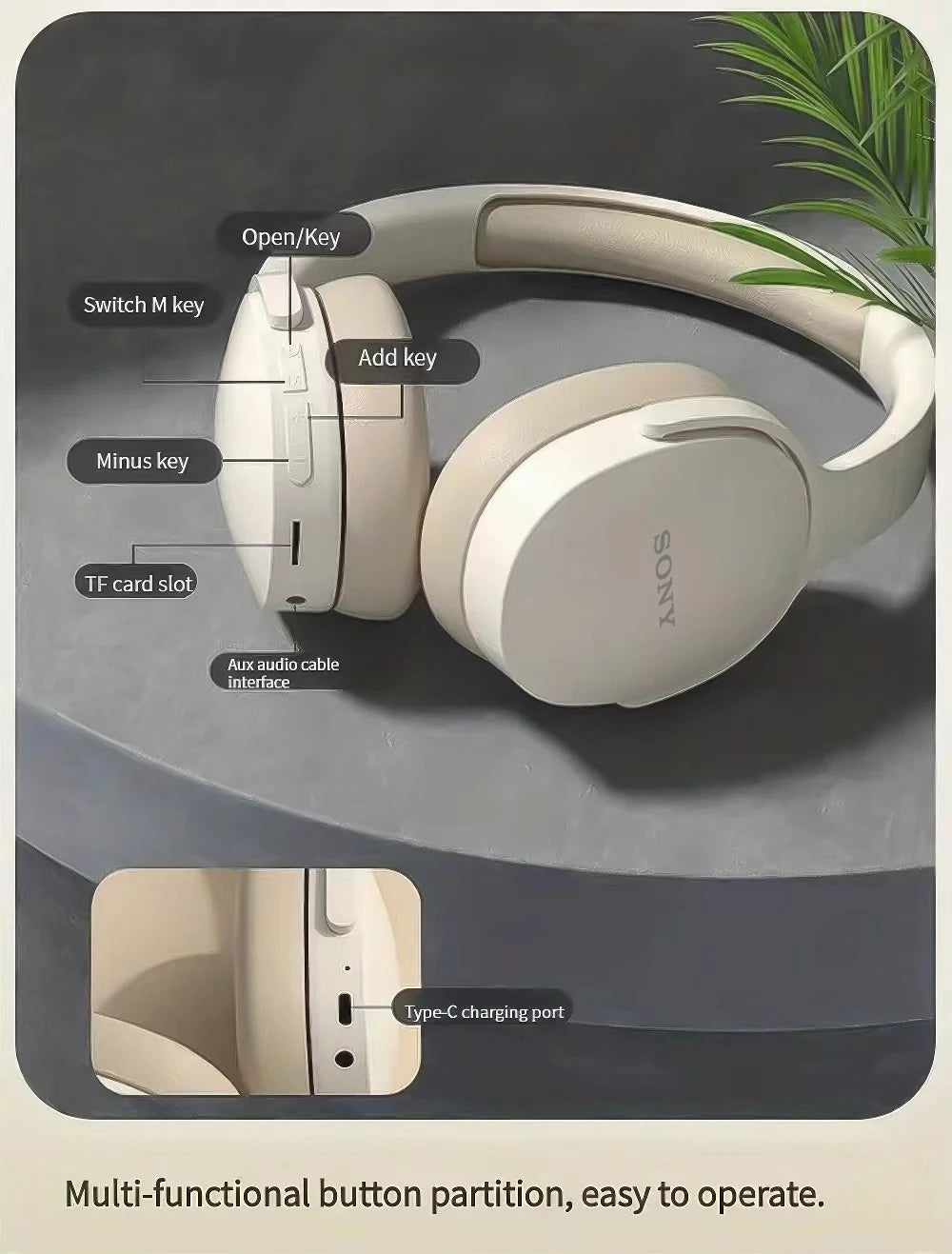 Casque Sans Fil Bluetooth SONY P2961
