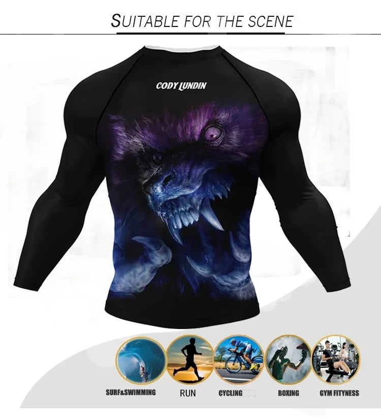 Rashguard de Compression Cody Lundin