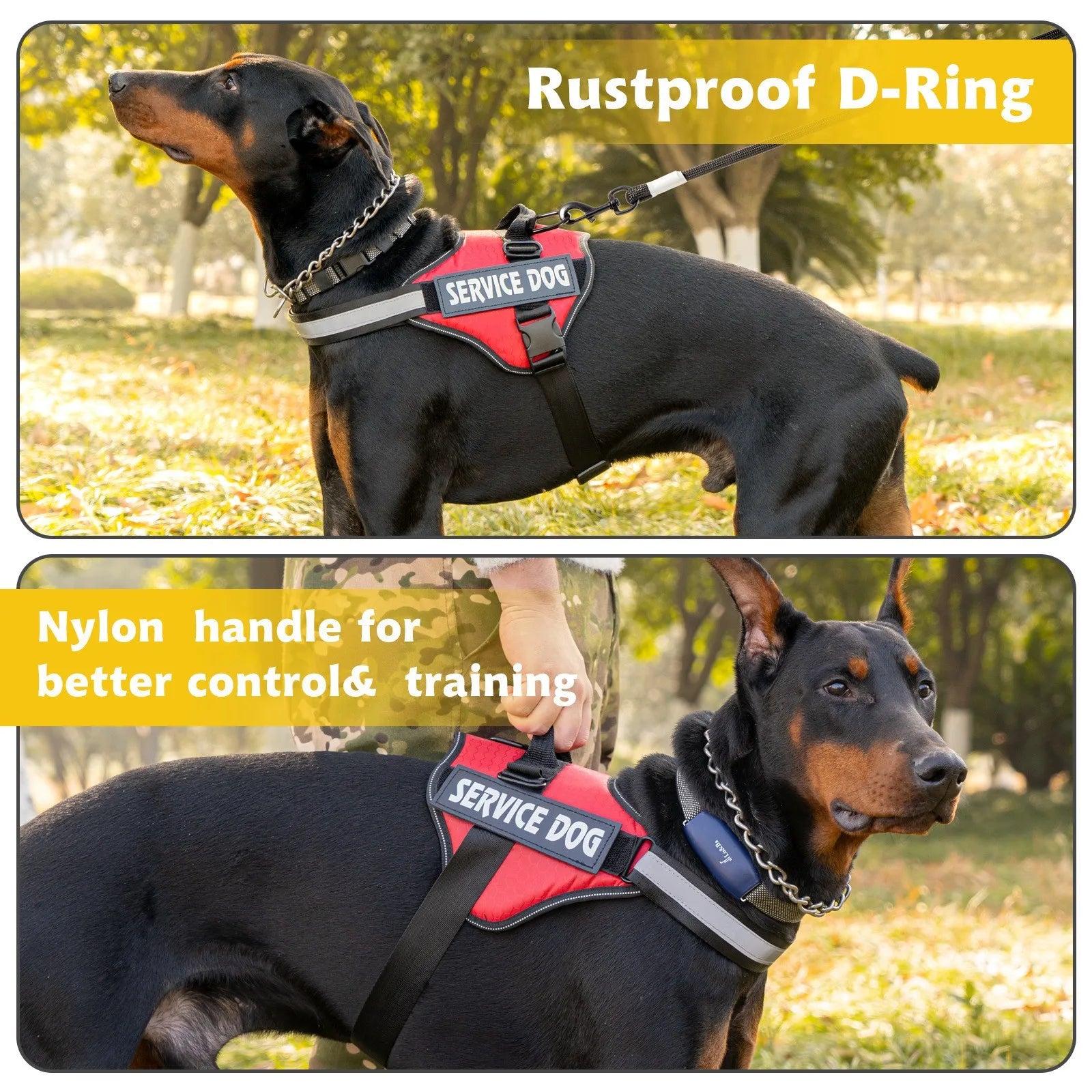 Harnais Chien Anti-Traction & Anti-Déflagrant