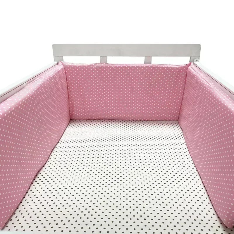 Tour de Lit Bébé Nordique 200x30 cm – Protection & Confort