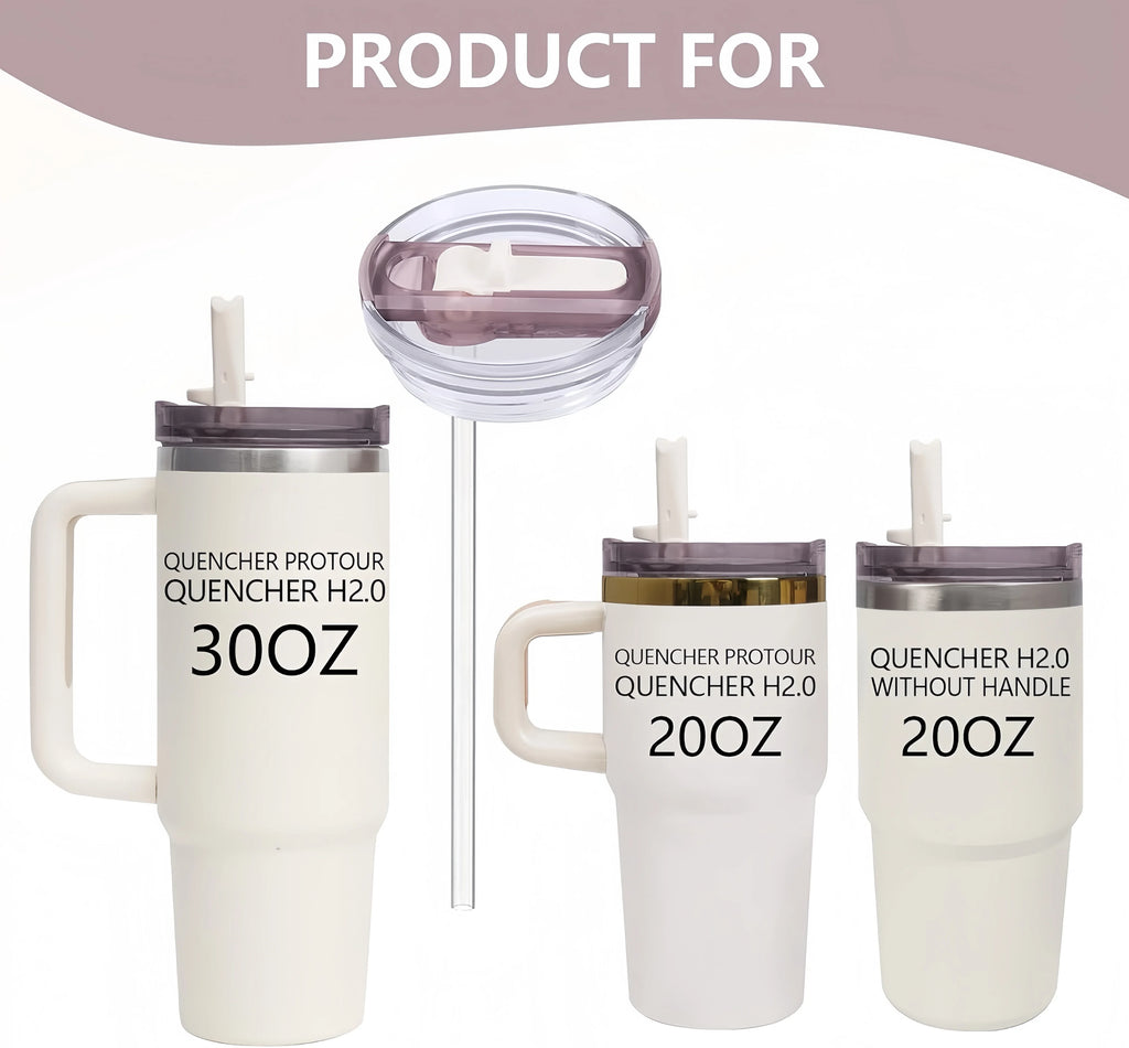 Couvercle de Remplacement Étanche pour Gobelet Isotherme (Compatible Stanley 20oz/30oz)