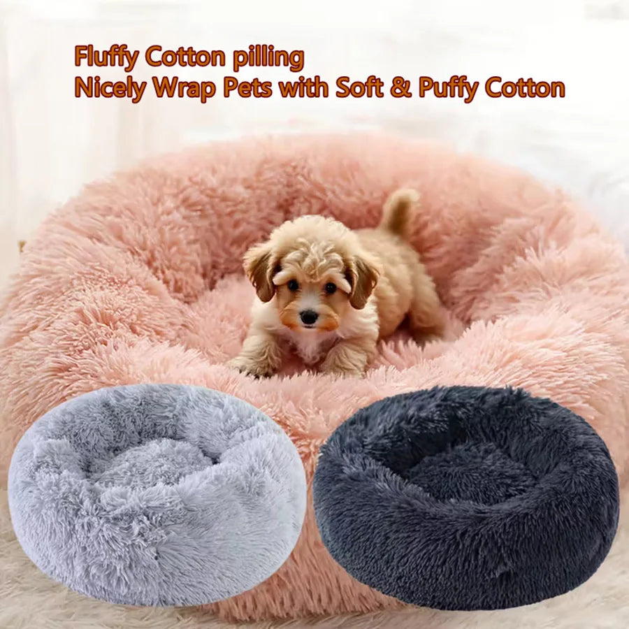 Lit "Beignet" Apaisant pour Chien et Chat