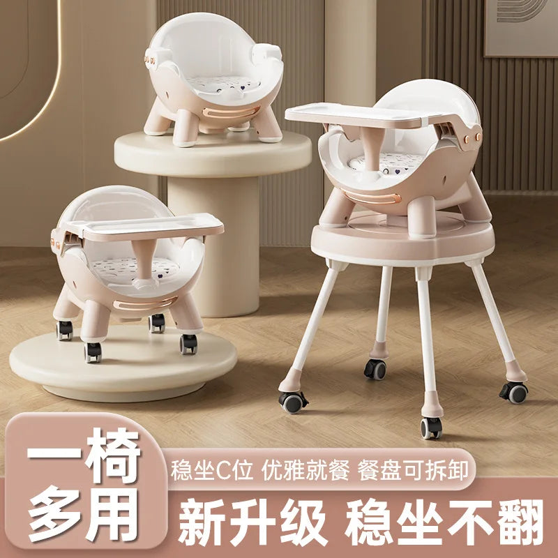 Chaise Haute Bébé Multifonctionnelle