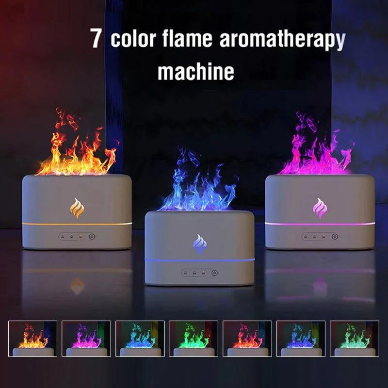Humidificateur d’Air à Effet Flamme Réaliste
