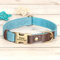 Collier pour Chien Personnalisé en Cuir PU