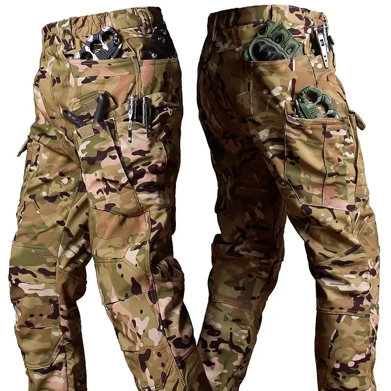 Pantalon d'Hiver Tactique Softshell Homme