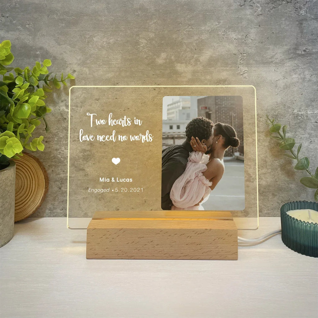Lampe Photo 3D Personnalisée Style Instagram
