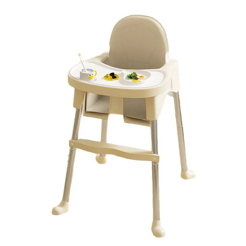 Chaise Haute Bébé en Métal