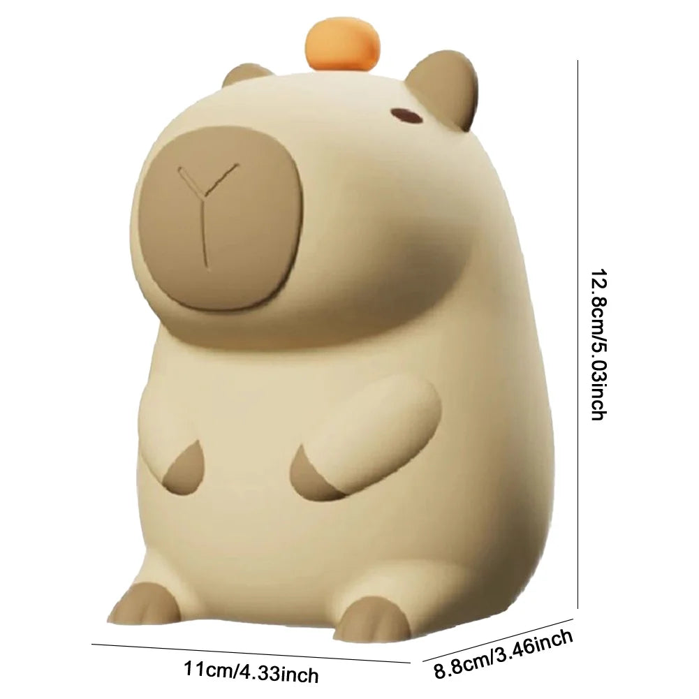 Veilleuse Capybara Mignonne en Silicone