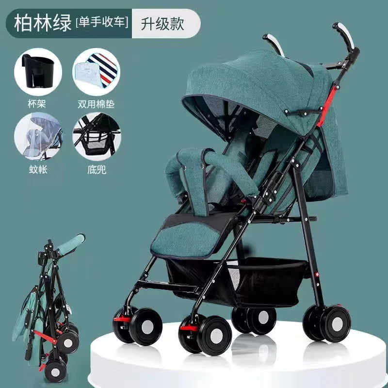 Poussette Canne Légère & Pliable