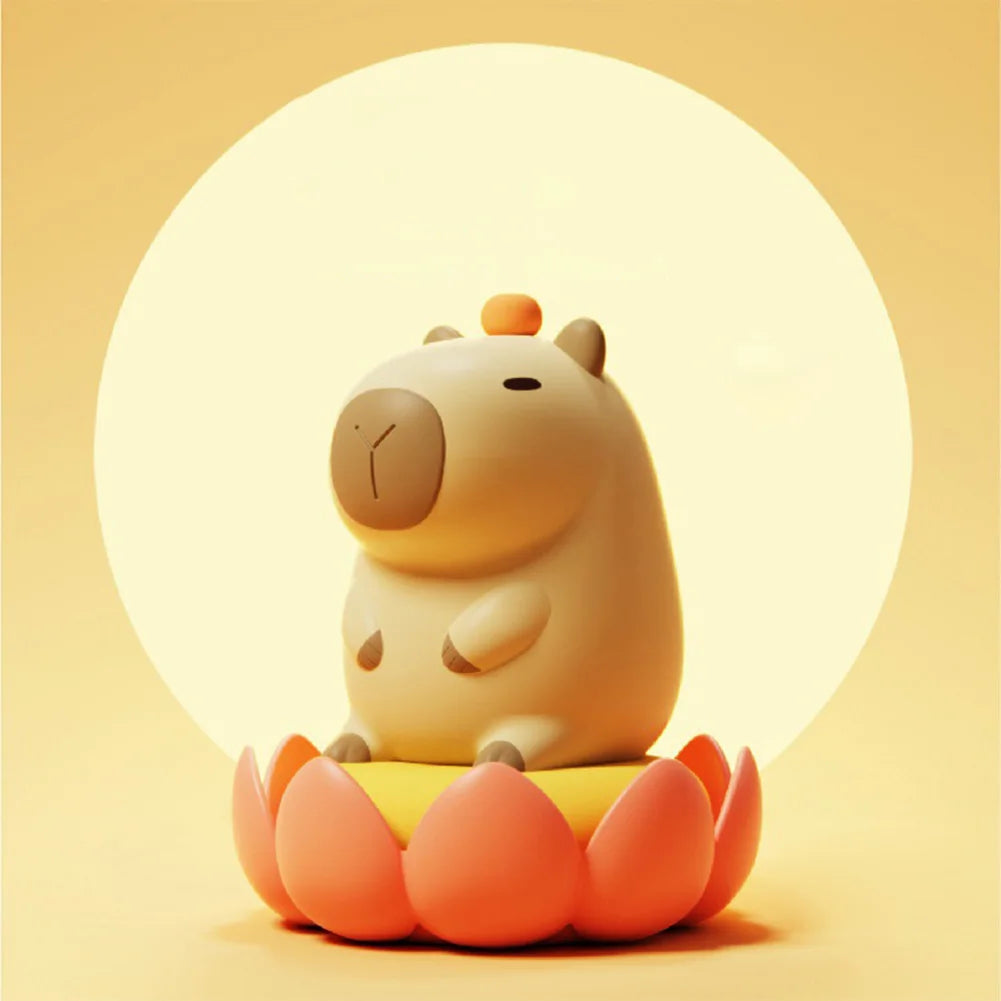 Veilleuse Capybara Mignonne en Silicone