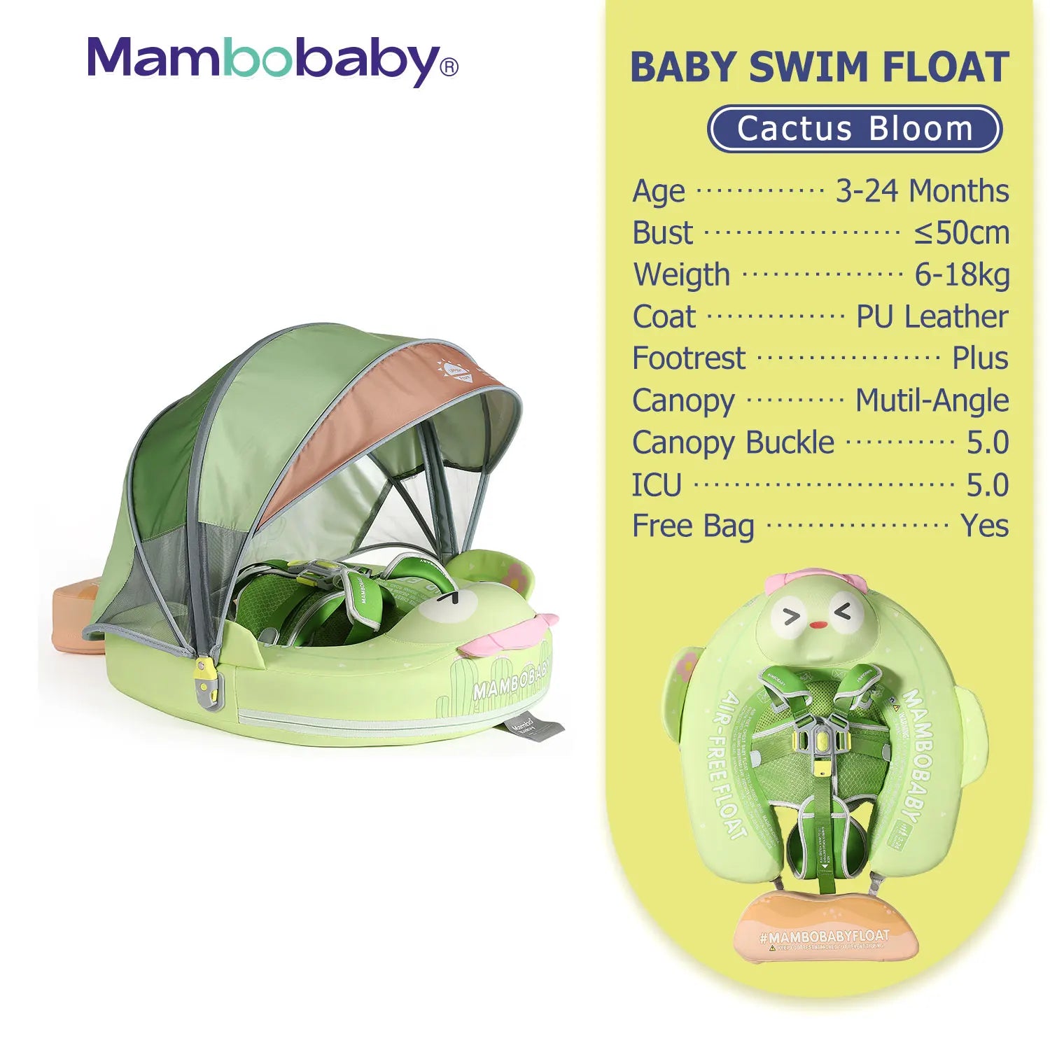 Flotteur Bébé Mambobaby Non-Gonflable