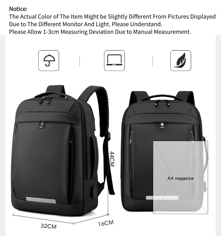 Sac à Dos Business Extensible 17 Pouces
