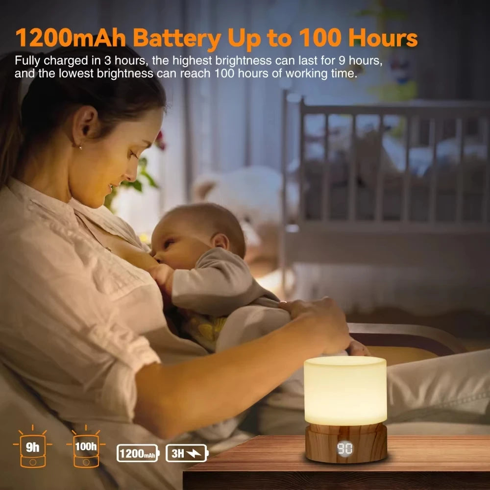 Veilleuse LED Rechargeable avec Minuterie